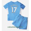 Manchester City Kevin De Bruyne 17 Hjemme 2021-22 - Barn Draktsett